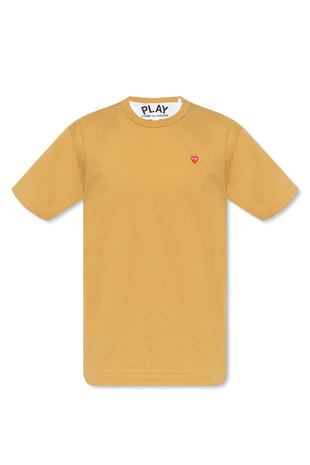 Comme des garçons shop t shirt beige